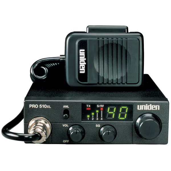 40 Channel Compact CB Radio, Uniden, Mfr#: PRO-510XL